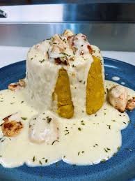 Mofongo de Pechuga a la Crema